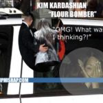 PHOTO: Kim Kardashian flour bombing