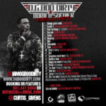 PHOTO: OG Boo Dirty - Born A Soldier Die A Vet Mixtape back cover + tracklisting