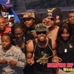 Photo of Drumma Boy on stage at Army Strong event