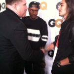 Photo of Frank Ocean and boyfriend Willy Cartier on GQ red carpet?