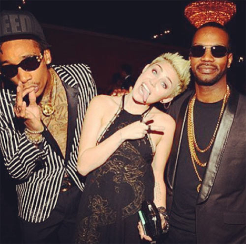 miley cyrus and juicy j expecting