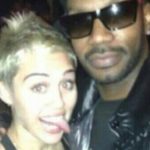 Photo of Miley Cyrus and Juicy J partying together