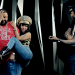 Nicki Minaj Twerks It In on DJ Khaled with One Leg Up