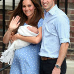 Photo of Prince William Duchess of Cambridge Kate Middleton with Royal Baby