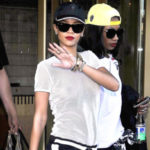 Picture of Rihanna braless see-through in Sweden photo