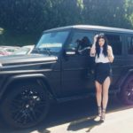 Kylie Jenner gets a black Mercedes-Benz G-Class SUV for her Sweet 16