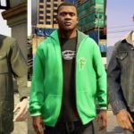Grand Theft Auto V Characters - Michael, Franklin and Trevor