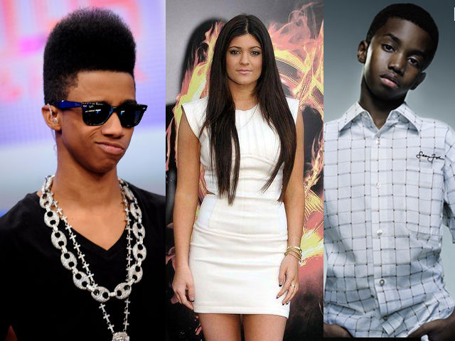 Rapper Lil Twist, reality television star and model Kylie Jenner, and Diddy...