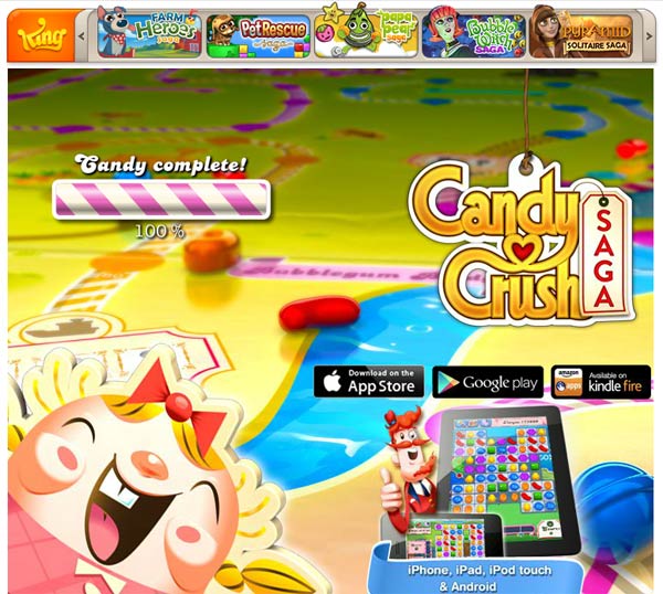 candy crush saga app