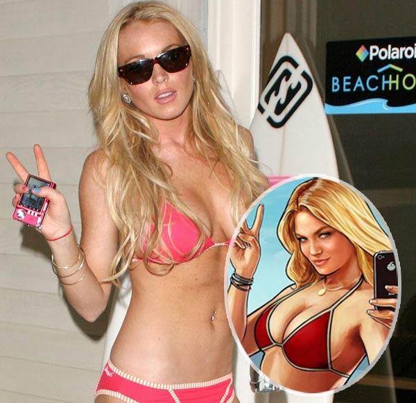 Lindsay Lohan Suing Grand Theft Auto V For Jacking Her In Gta 5 Video Game