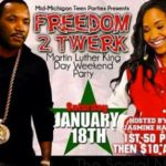MLK Freedom To Twerk Holiday Parties