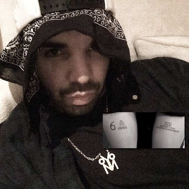 Heres What Drakes Tattoos Really Mean